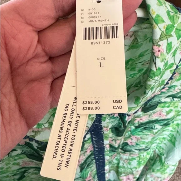 Anthropologie Green Floral Long Sleeve Dress is available for purchase on  au PAY Market - Imported Goods Online Store Co.Ltd. | au PAY Market -  Online Shopping Site